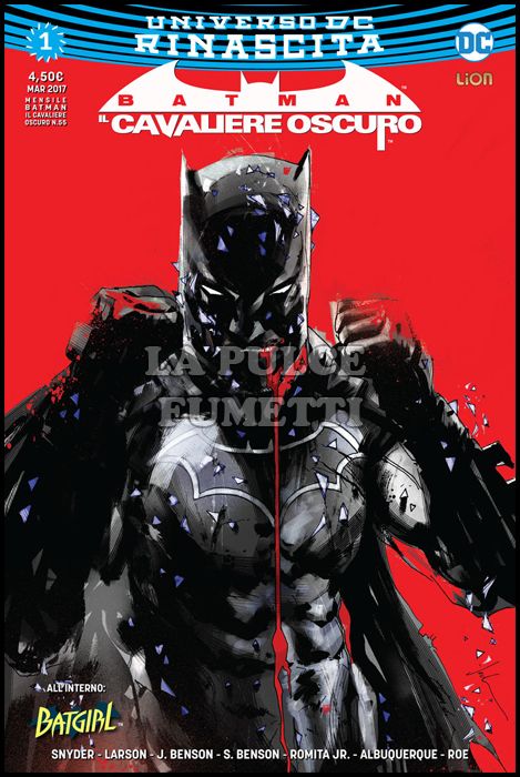 BATMAN IL CAVALIERE OSCURO #    55 - BATMAN IL CAVALIERE OSCURO 1 - VARIANT - RINASCITA